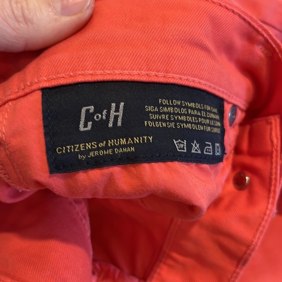Citizens of Humanity coral Thompson pants 29 - Picture 5 of 5
